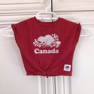 Roots logo baby t-shirt
